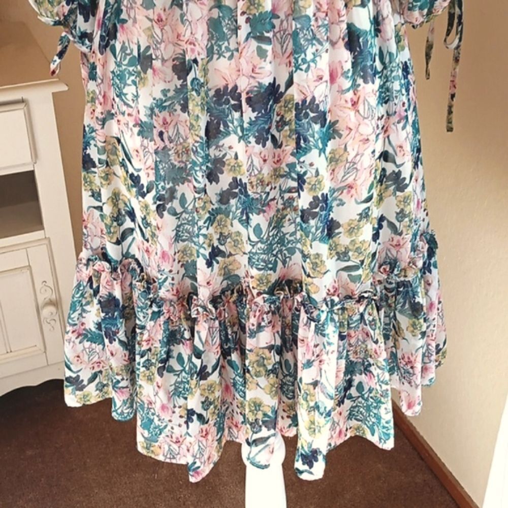 Taylor Floral Dress Cottagecore  Coastal Cowgirl - Picture 5 of 14